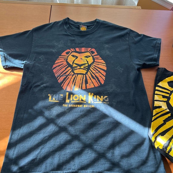 Lion King Character NEW tote bag and gently used kids T shirt size M - Picture 5 of 6